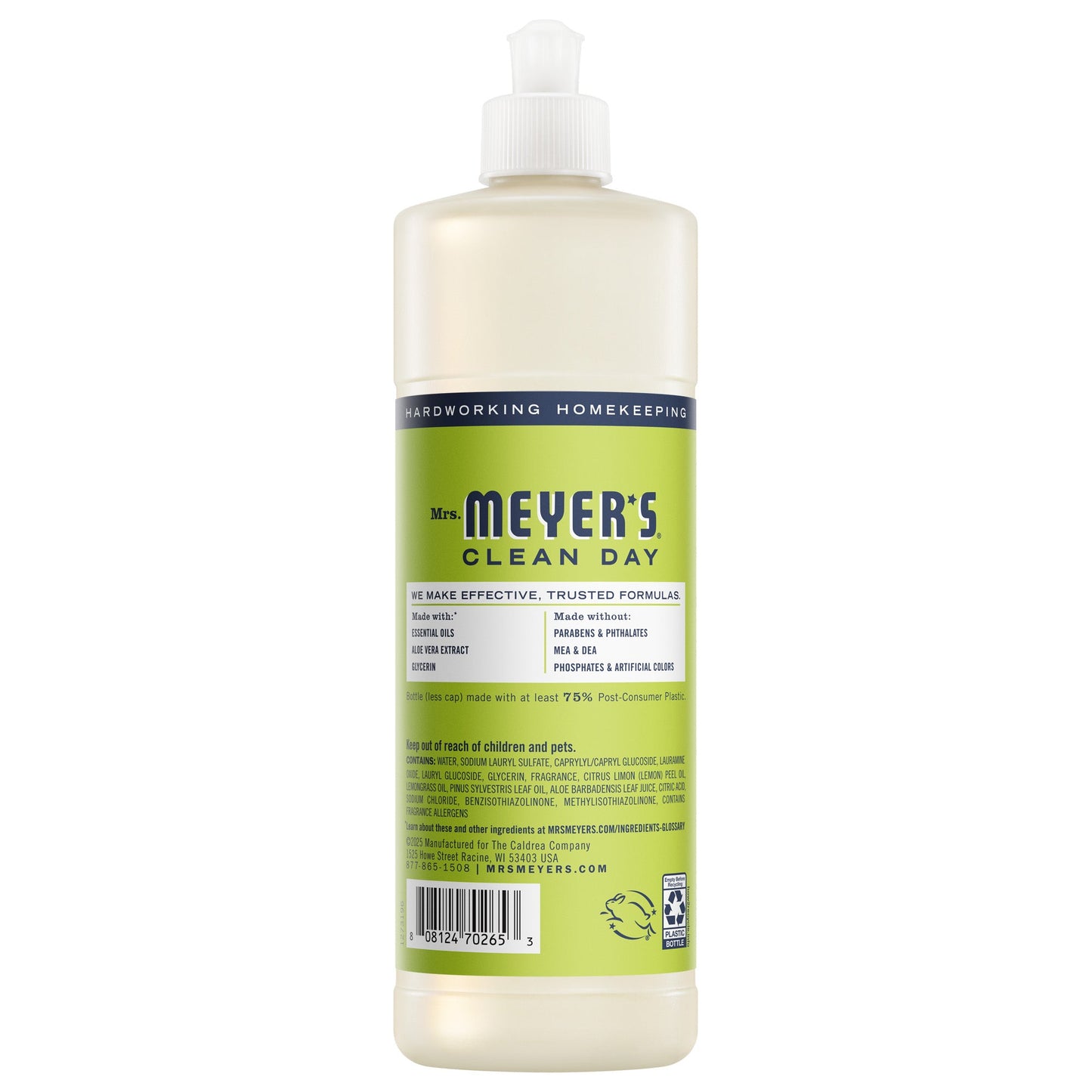 Mrs. Meyers Lemon Verbena Dish Soap - for Dishwashing