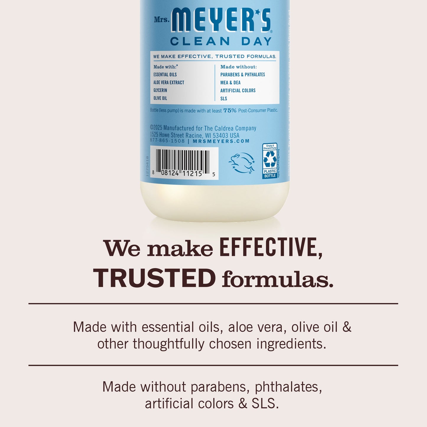 Mrs. Meyers Rain Water Liquid Hand Soap - for Hand Care