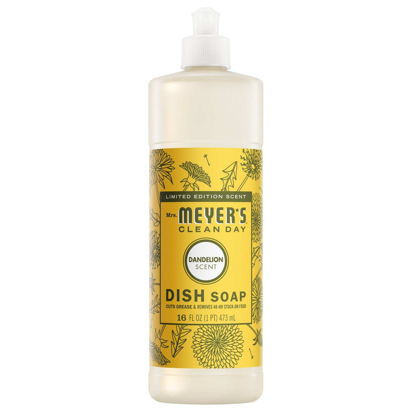 Mrs. Meyers Dandelion Dish Soap - for Dishwashing