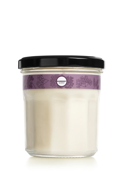 Elderberry Soy Candle Large - for Home Fragrance