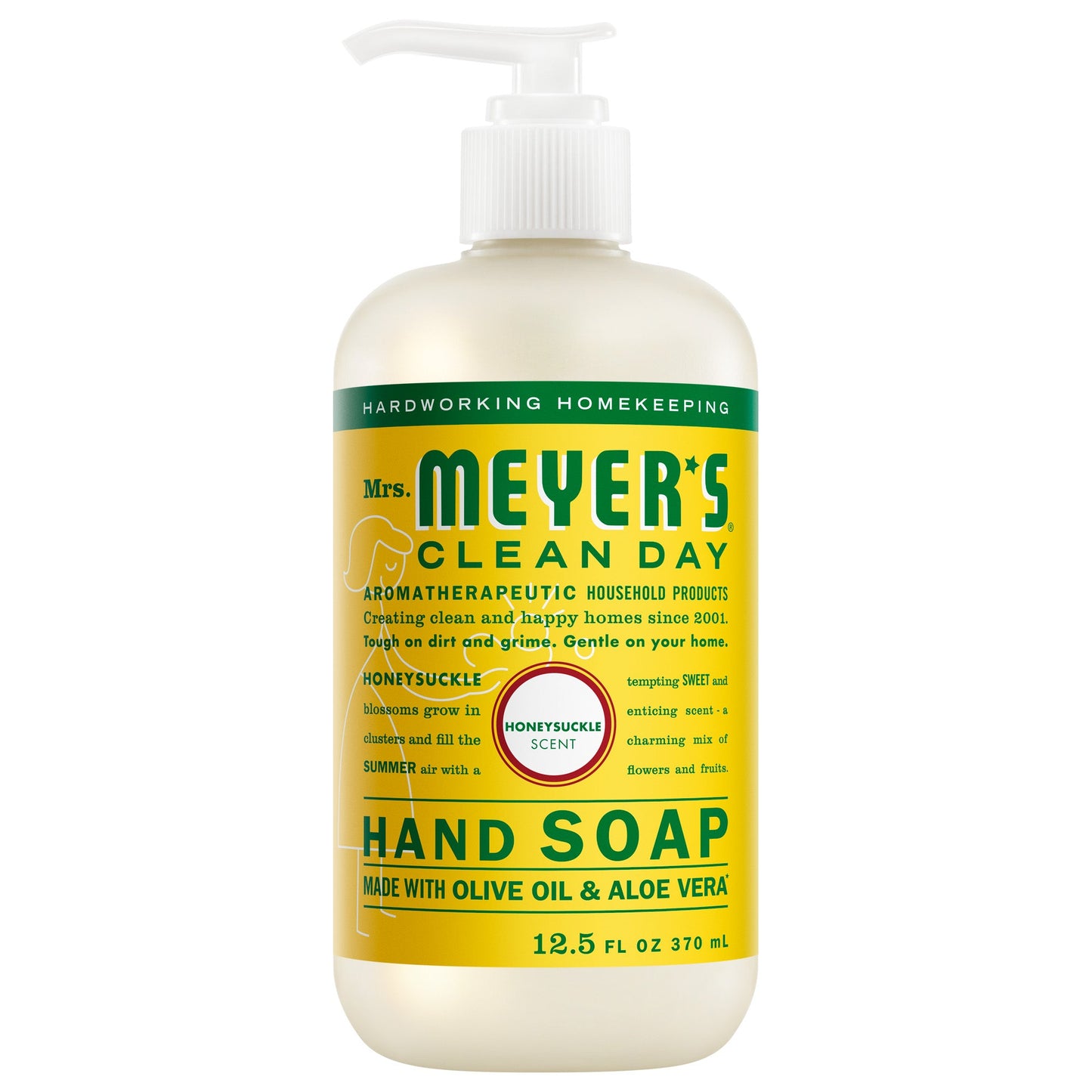 Mrs. Meyers Honeysuckle Liquid Hand Soap - for Hand Care