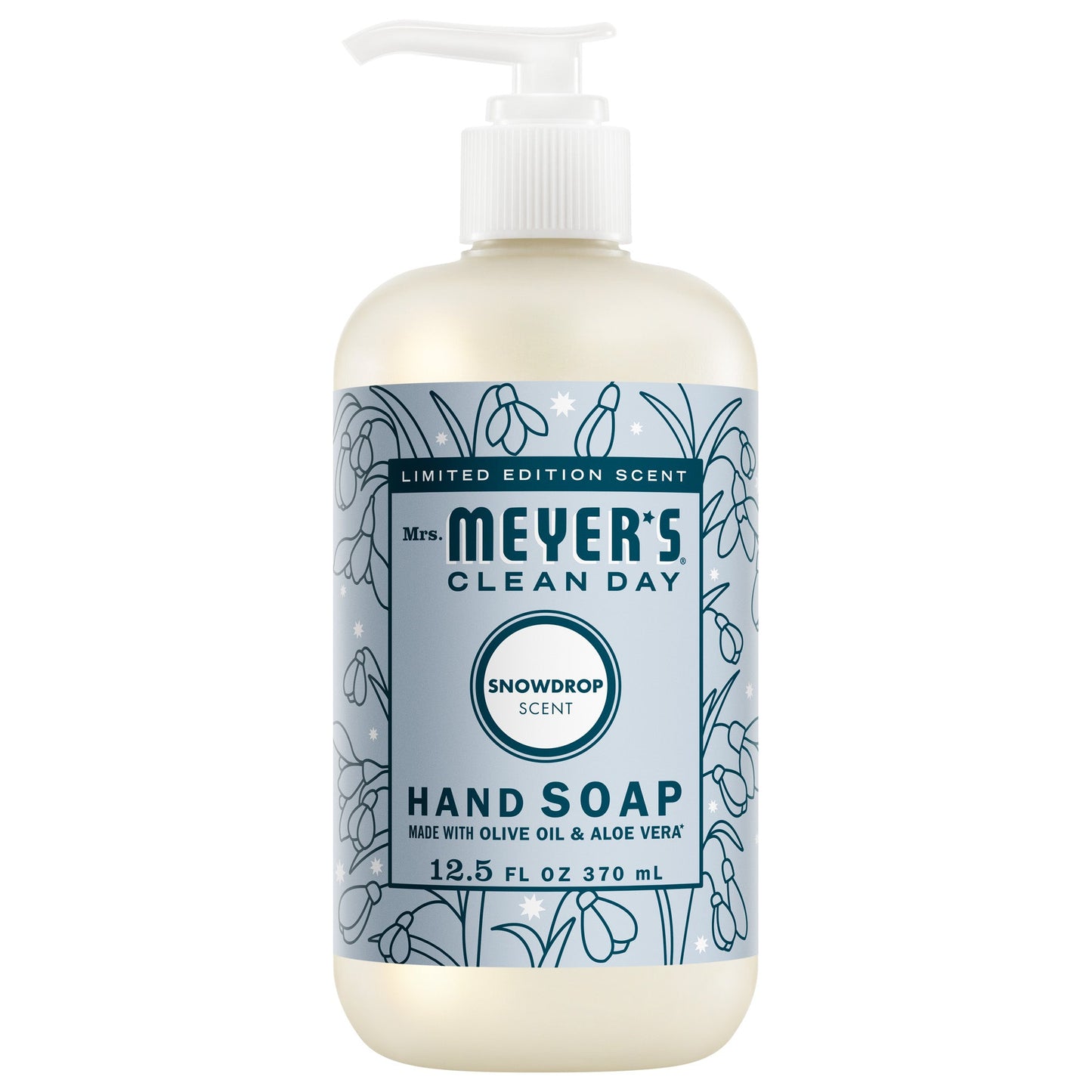 Mrs. Meyers Snowdrop Liquid Hand Soap - for Hand Care
