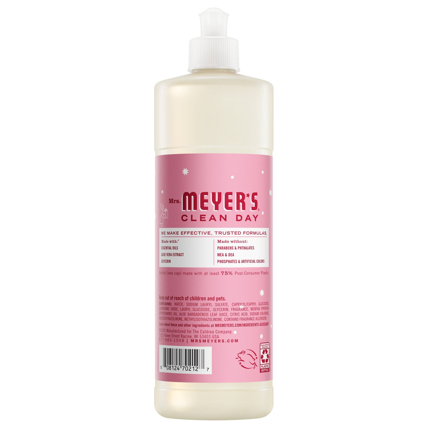 Mrs. Meyers Peppermint Dish Soap 3 - count bundle - for Dishwashing