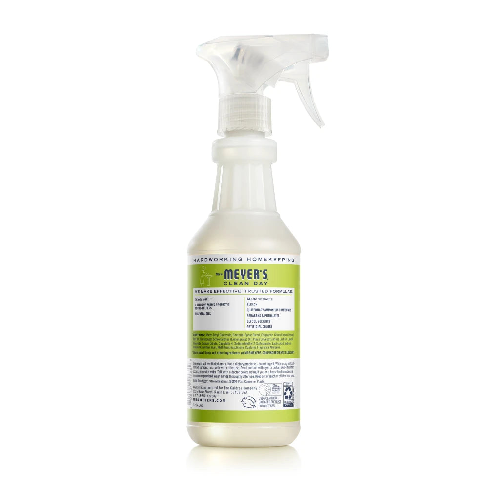 Mrs. Meyers Lemon Verbena Probiotic Multi - Surface Cleaner - for Home Cleaning