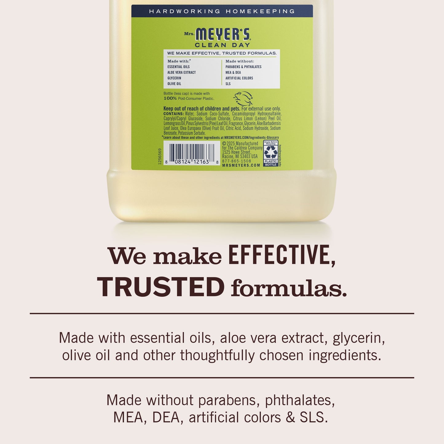 Mrs. Meyers Lemon Verbena Liquid Hand Soap Refill - for Hand Care