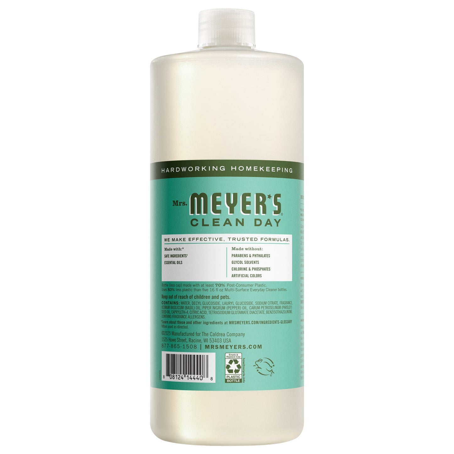 Mrs. Meyers Basil Multi - Surface Concentrate - for Easy Refilling