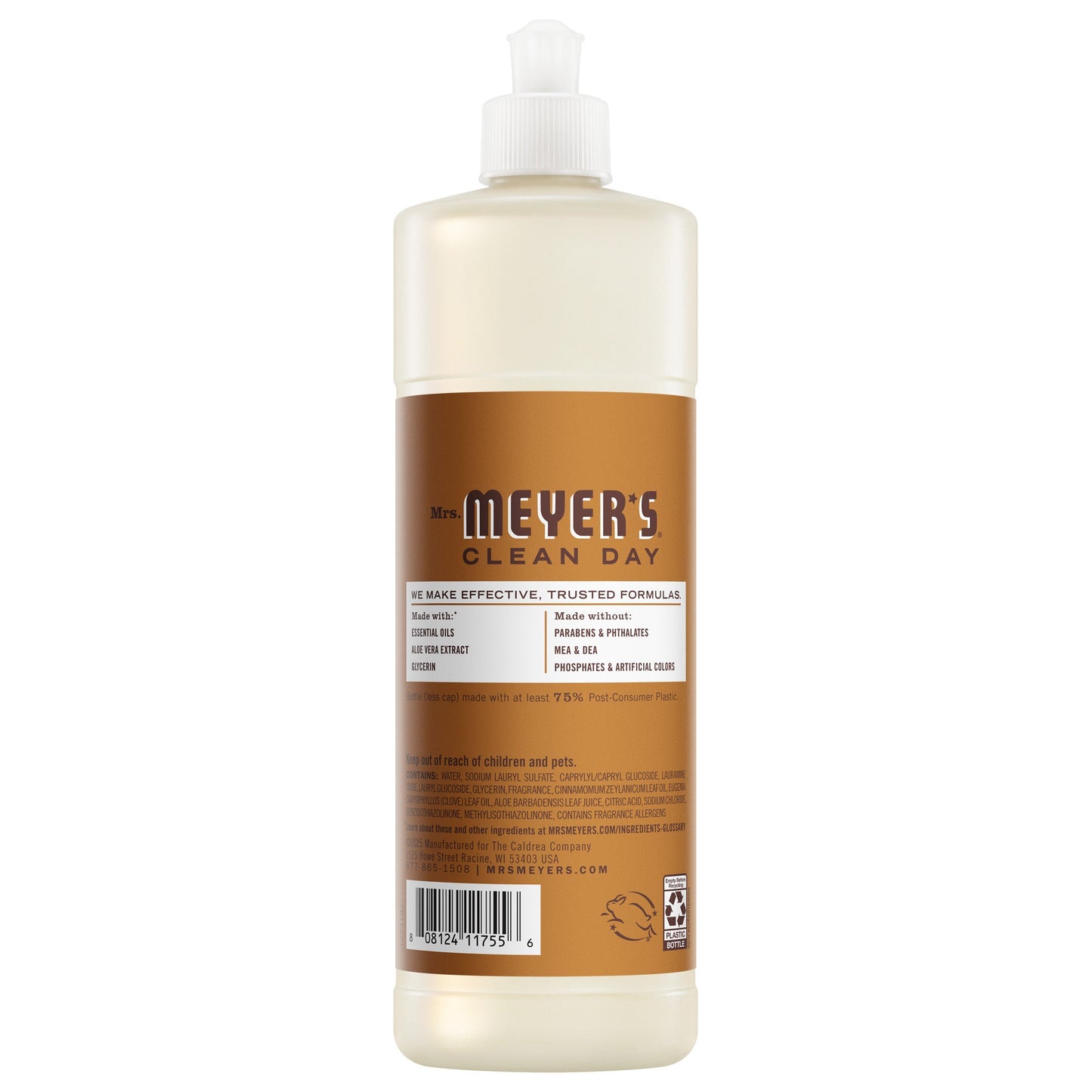 Mrs. Meyers Acorn Spice Dish Soap 3 - count bundle - for Dishwashing