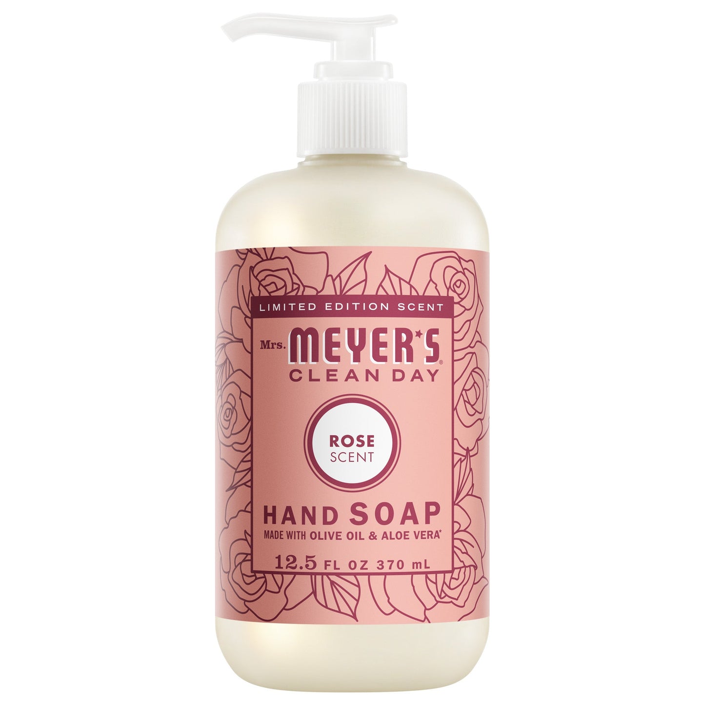 Mrs. Meyers Rose Liquid Hand Soap - for Hand Care
