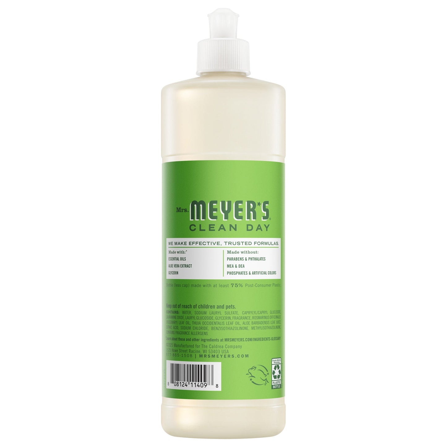 Fresh Cut Grass Liquid Dish Soap Mrs. Meyers - for Dishwashing