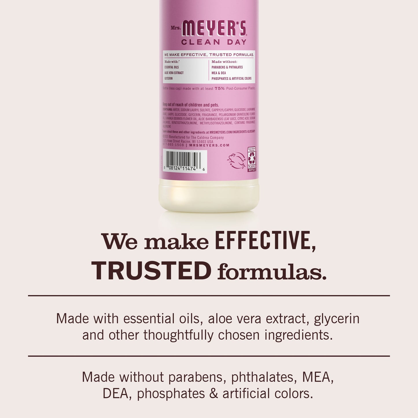Peony Dish Soap Mrs. Meyers - for Dishwashing