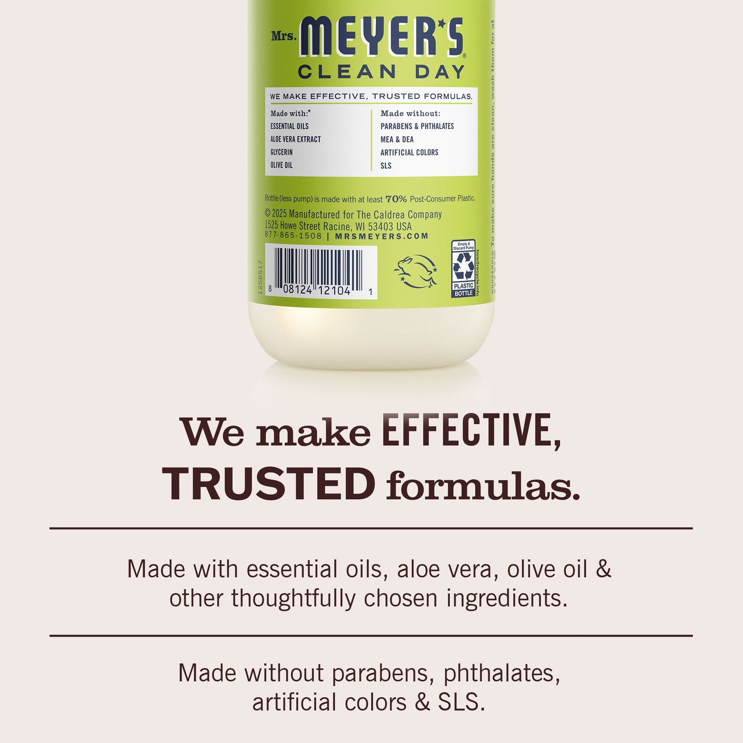 Mrs. Meyers Lemon Verbena Liquid Hand Soap - for Hand Care