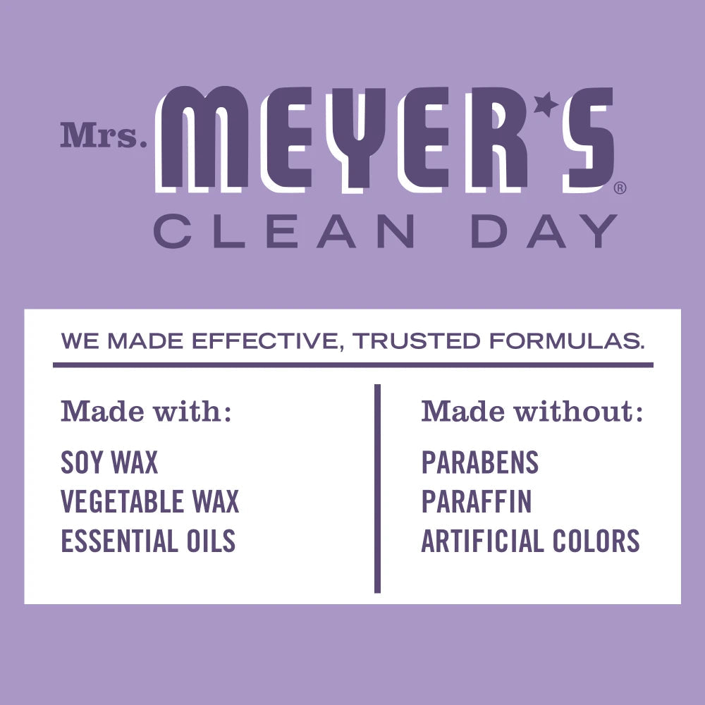 Lilac Tin Candle Mrs. Meyers - for Home Fragrance