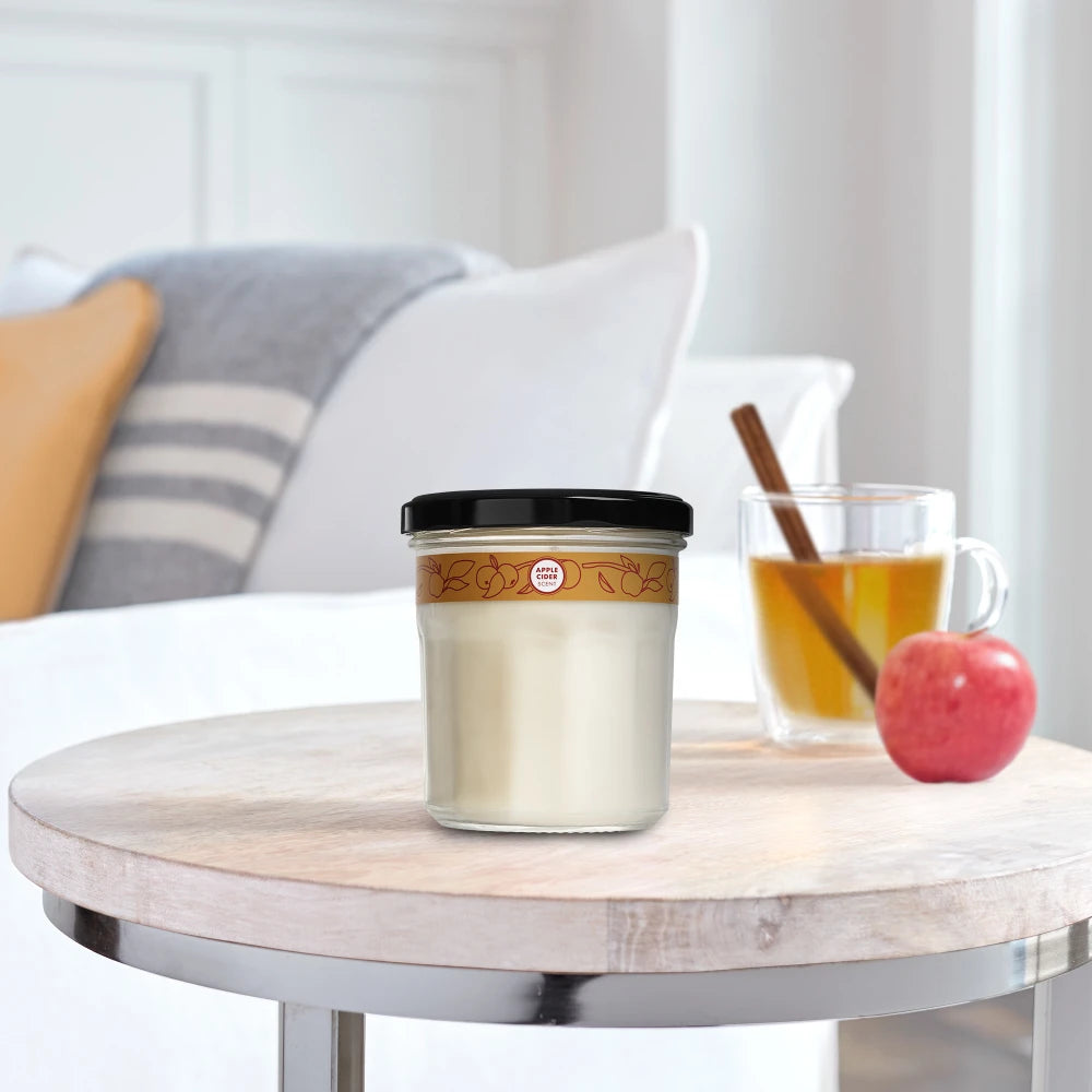 Mrs. Meyers Apple Cider Soy Candle Large - for Home Fragrance