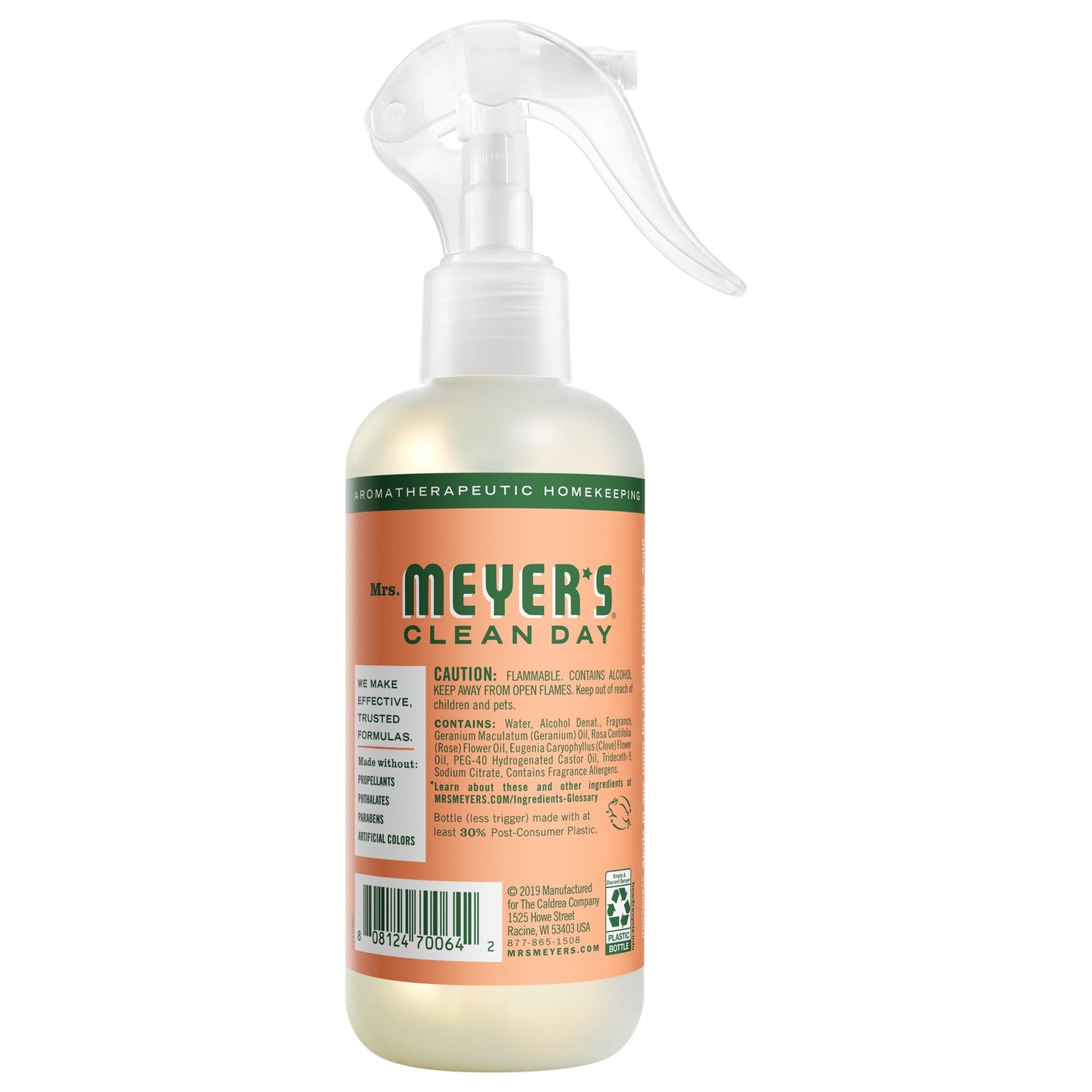 Mrs. Meyers Geranium Room Freshener - for Home Fragrance