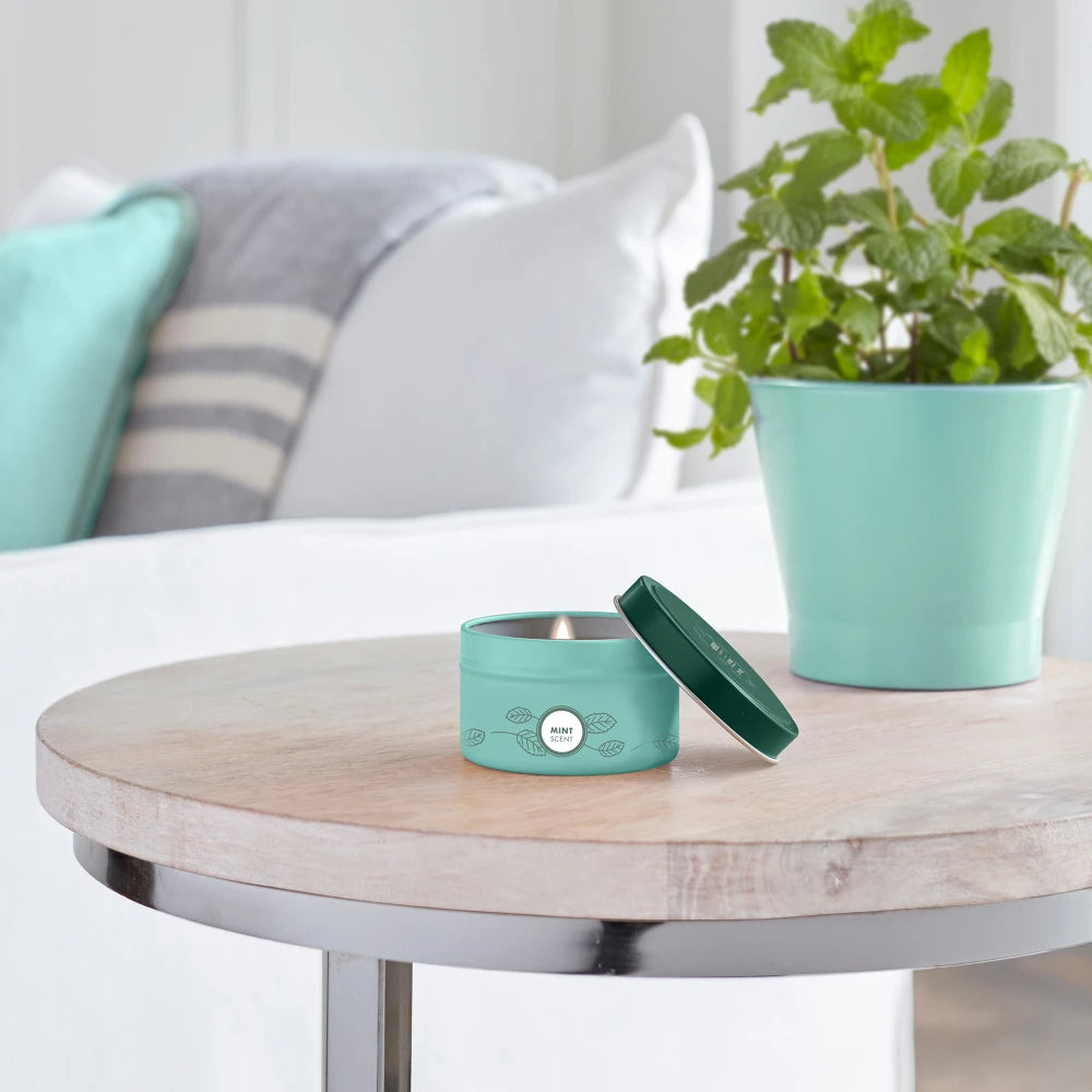 Mint Tin Candle Mrs. Meyers - for Home Fragrance