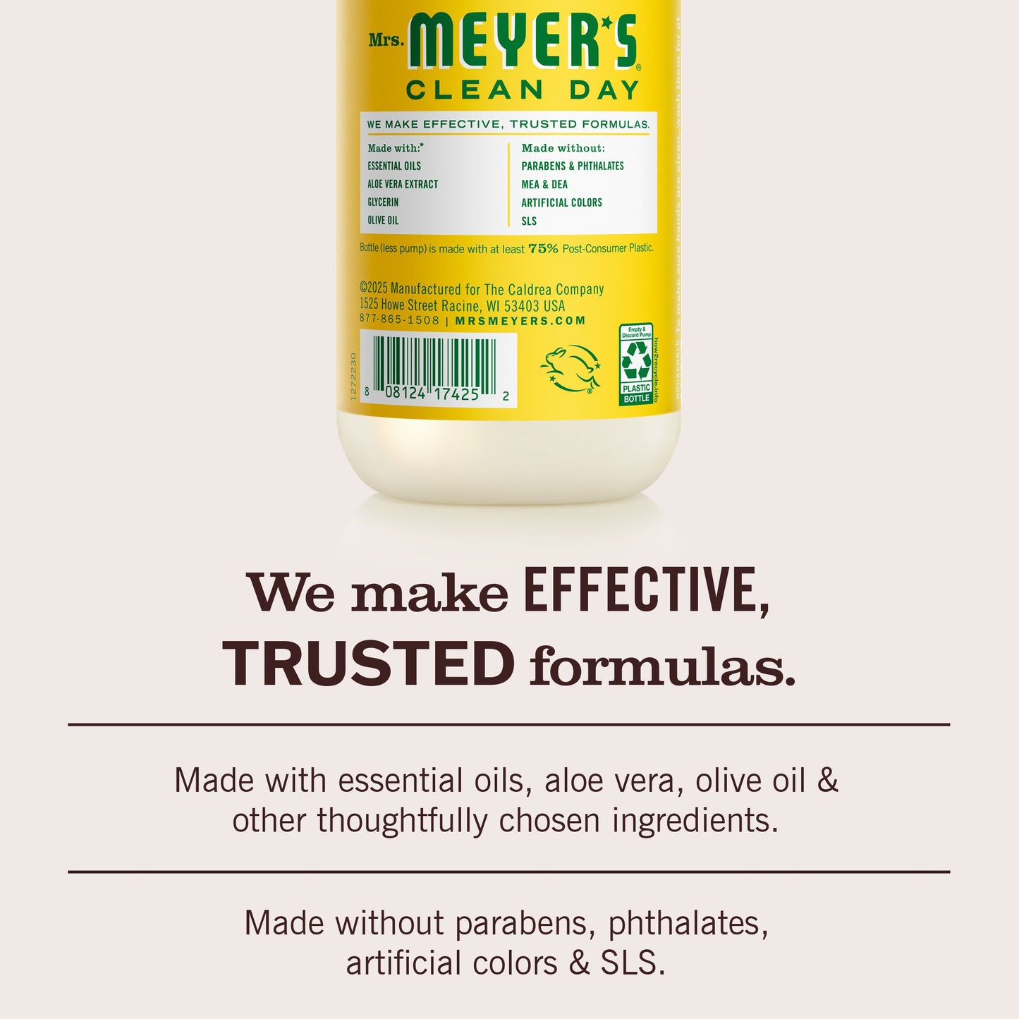 Mrs. Meyers Honeysuckle Liquid Hand Soap - for Hand Care