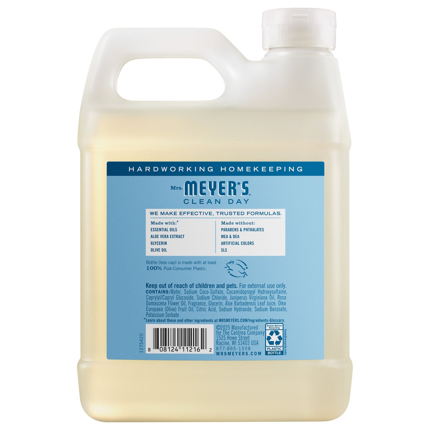 Mrs. Meyers Rain Water Liquid Hand Soap Refill - for Hand Care
