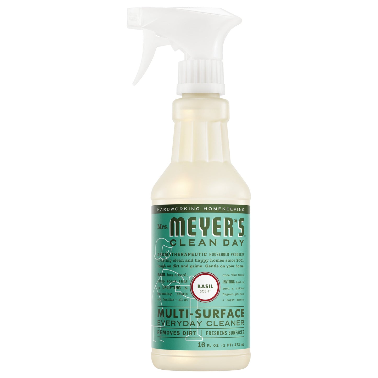 Mrs. Meyers Basil Multi - Surface Everyday Cleaner - for Home Cleaning