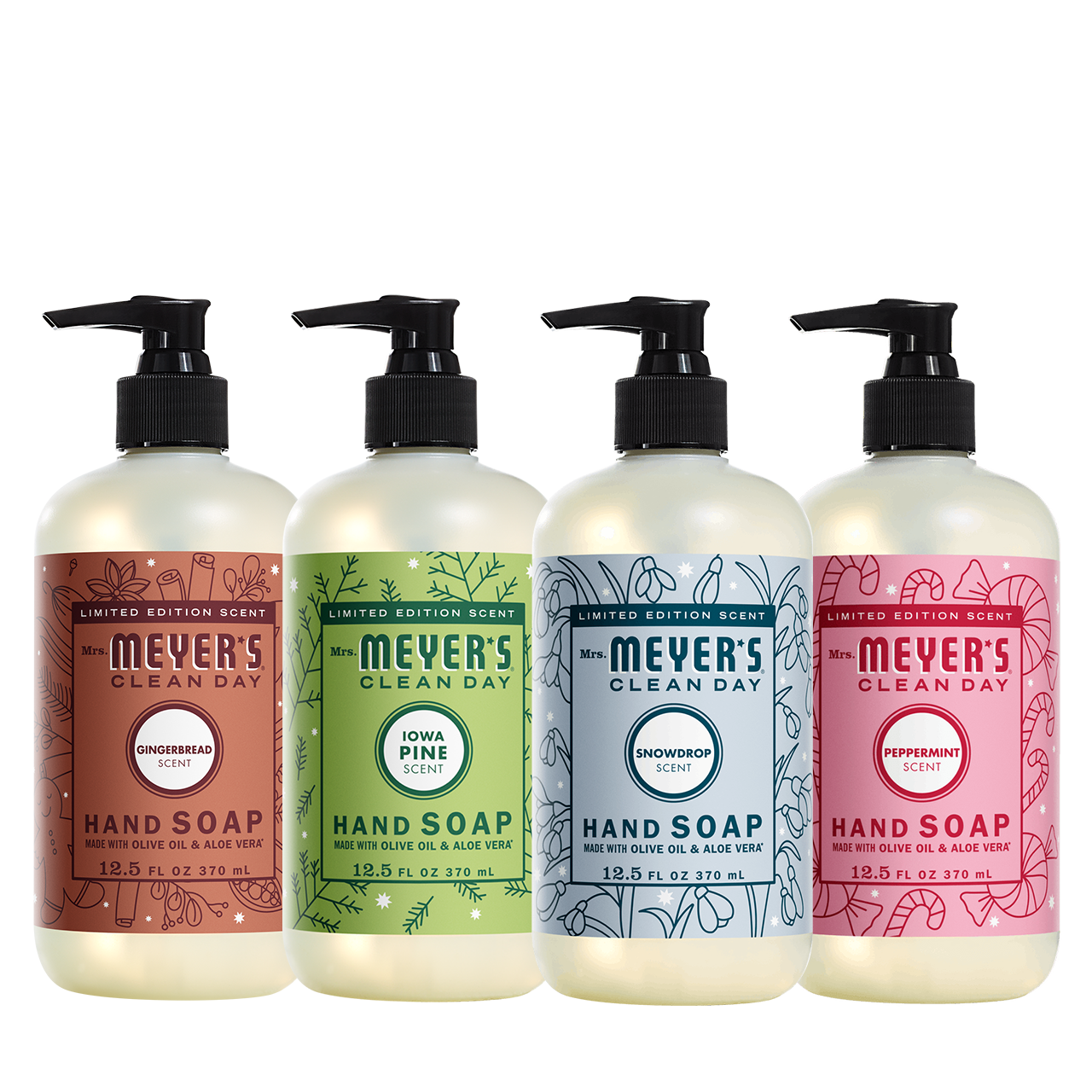 Mrs. Meyers Holiday Seasonal Hand Soap Collection - for Hand Care