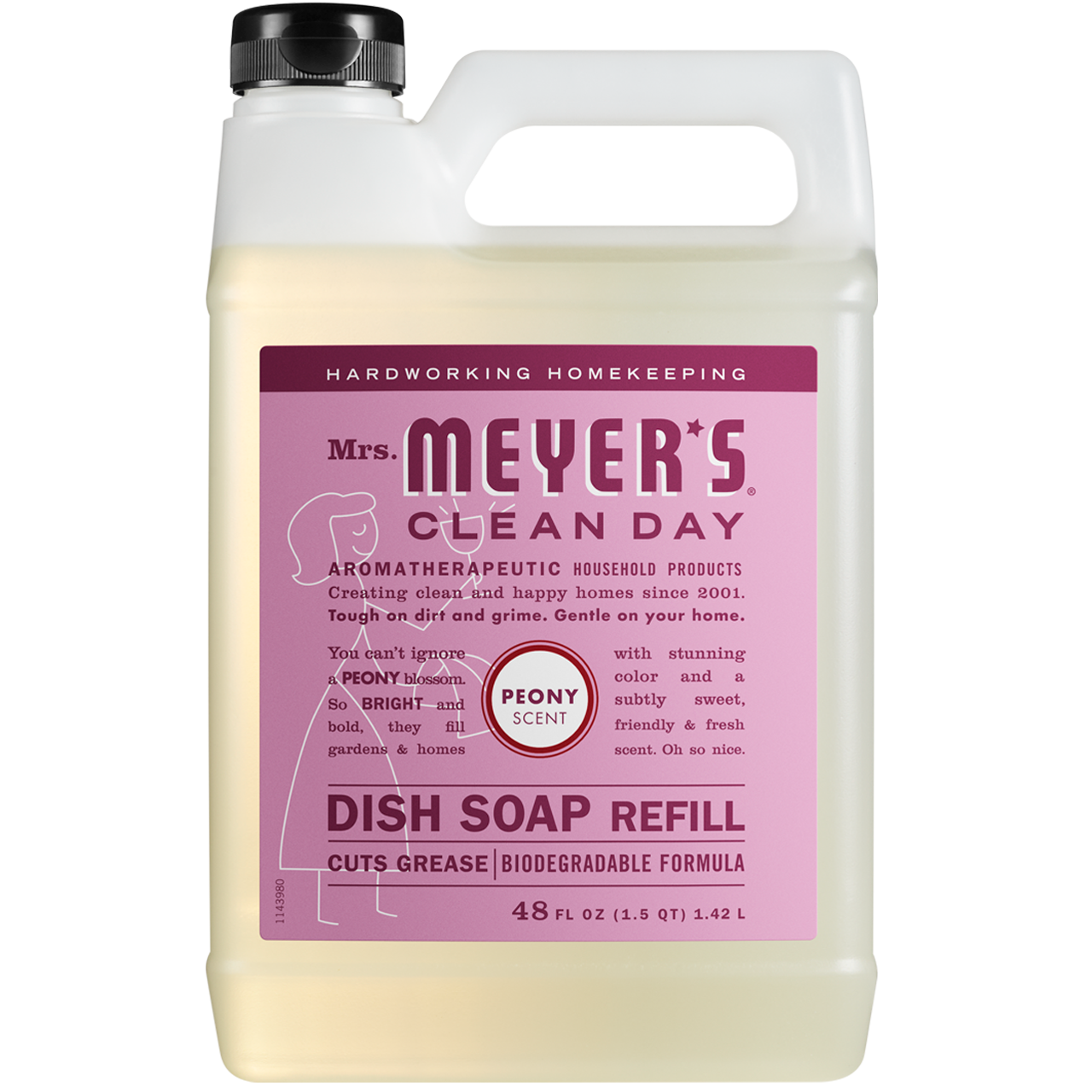 Peony Liquid Hand Soap and Refill Set - for Hand Care