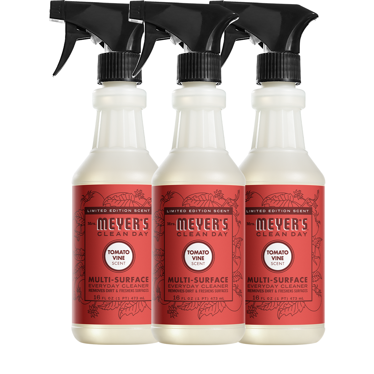 Tomato Vine Multi - Surface Everyday Cleaner 3 - count Bundle - for Coordinated Home Care