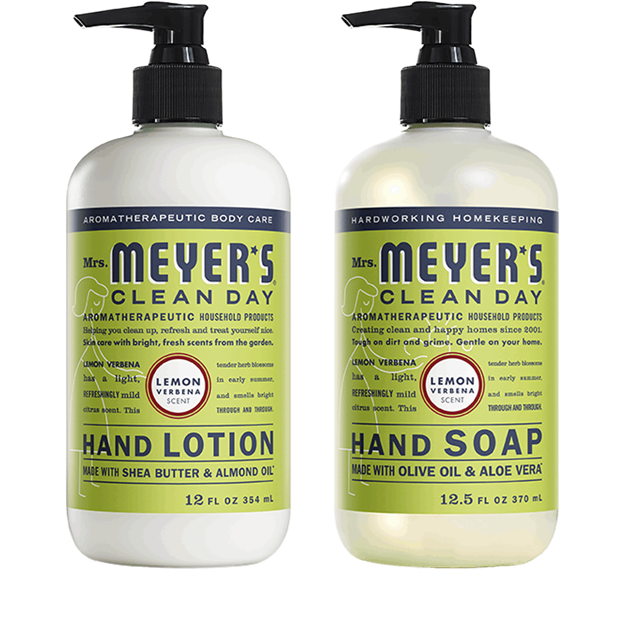 Mrs. Meyers Lemon Verbena Hand Care Basics Set - for Hand Care