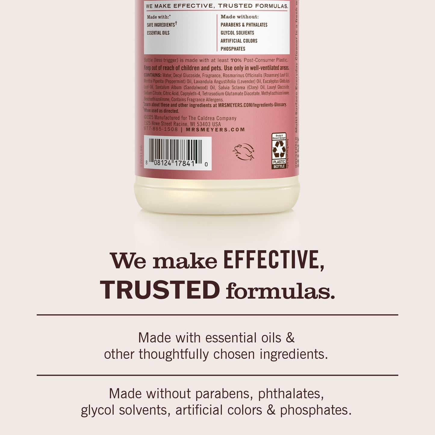 Mrs. Meyers Rosemary Multi - Surface Everyday Cleaner - for Home Cleaning