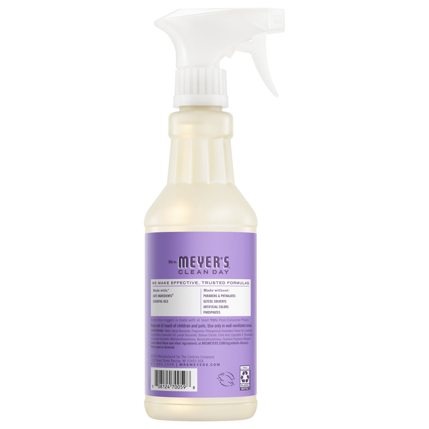 Mrs. Meyers Lilac Multi - Surface Everyday Cleaner 3 - count Bundle - for Coordinated Home Care