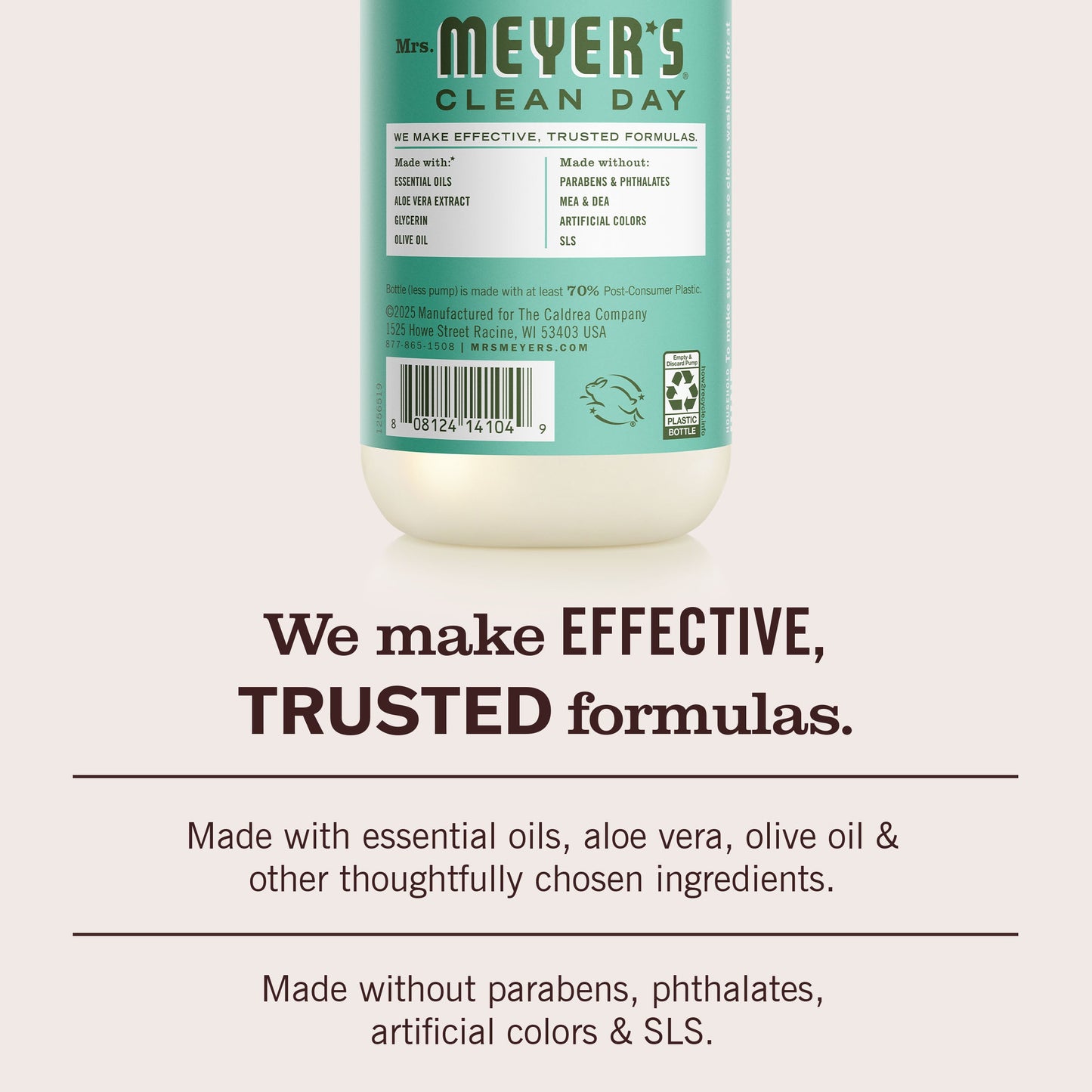 Mrs. Meyers Basil Liquid Hand Soap - for Hand Care