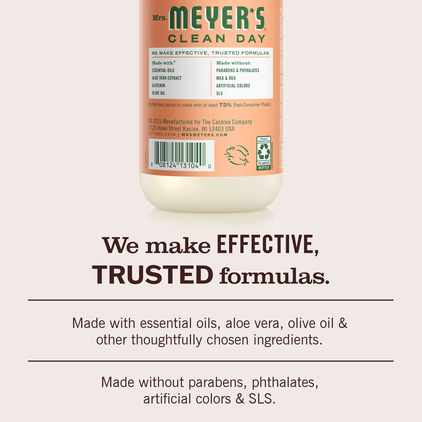 Mrs. Meyers Geranium Liquid Hand Soap - for Hand Care