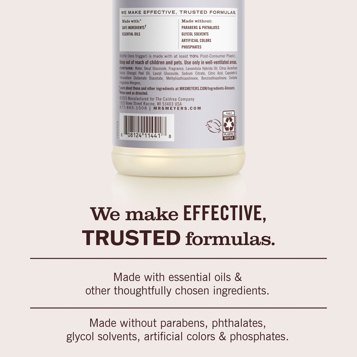 Mrs. Meyers Lavender Multi - Surface Everyday Cleaner - for Home Cleaning