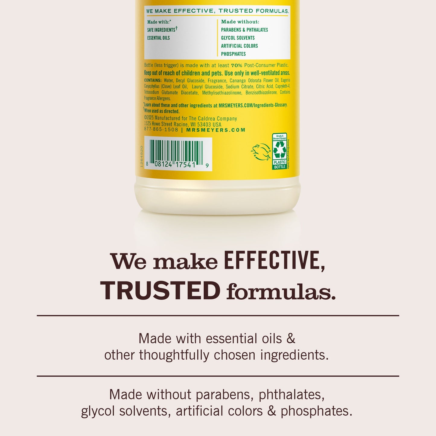 Mrs. Meyers Honeysuckle Multi - Surface Everyday Cleaner - for Home Cleaning
