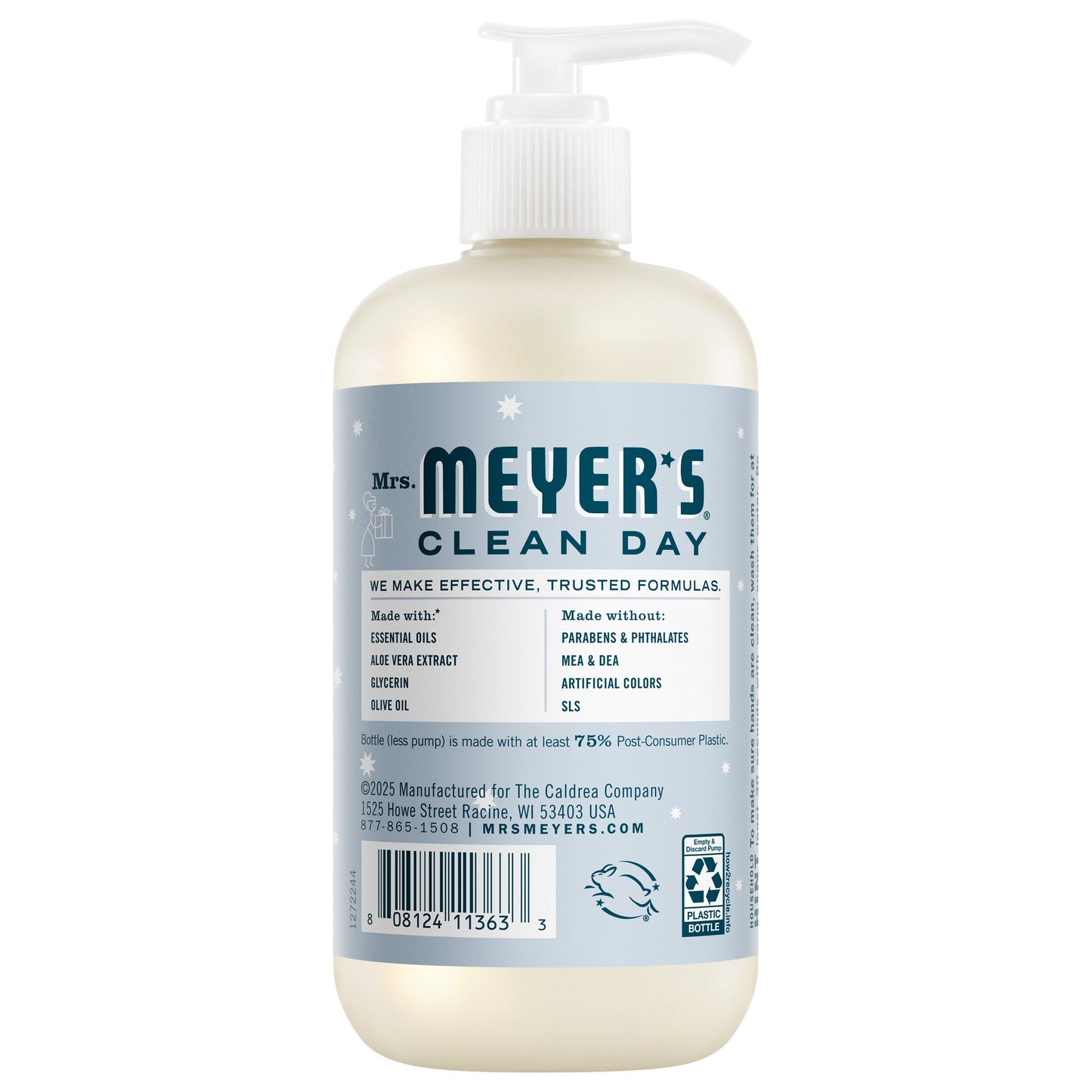 Mrs. Meyers Snowdrop Liquid Hand Soap - for Hand Care