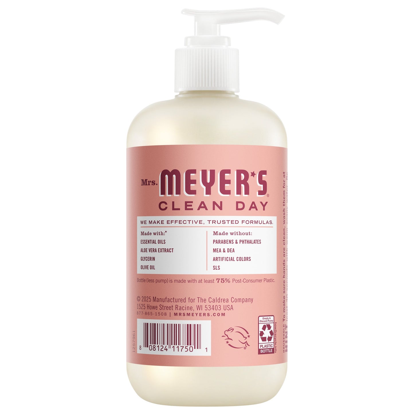 Mrs. Meyers Rose Liquid Hand Soap - for Hand Care