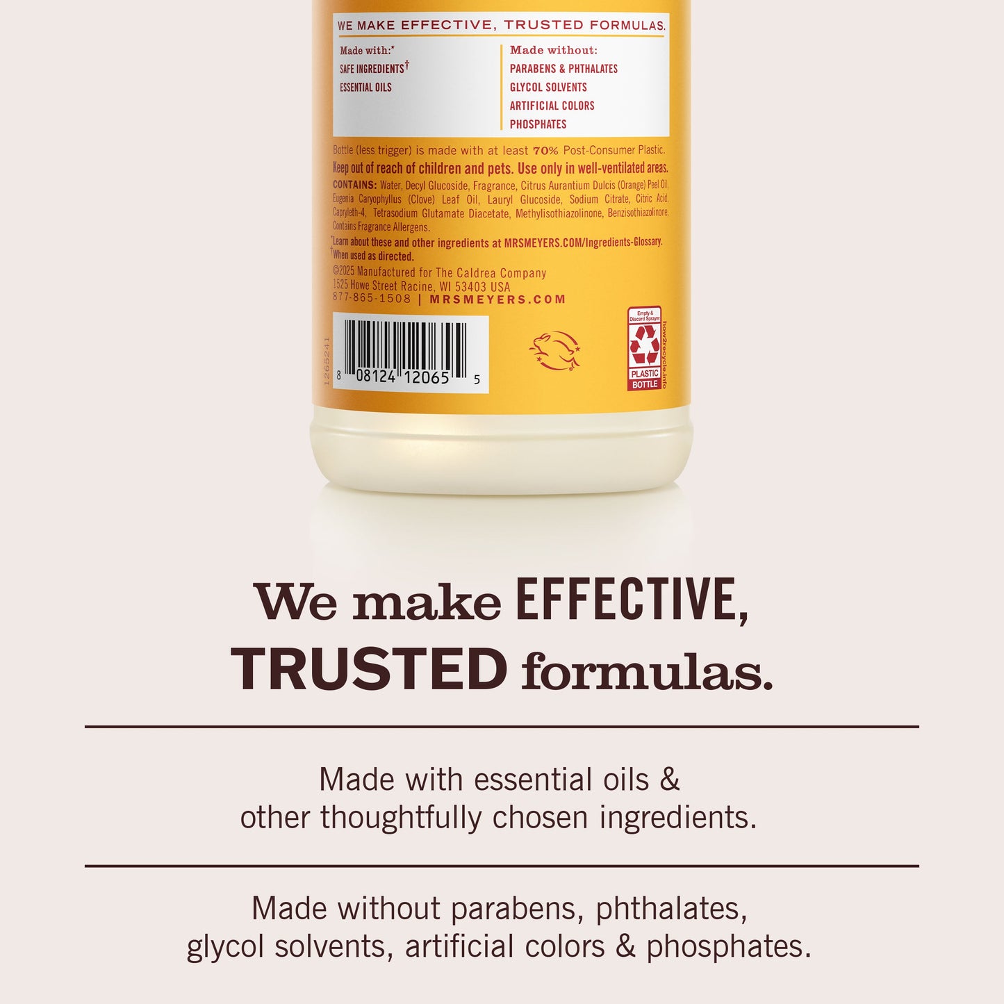Clementine Multi - Surface Everyday Cleaner - for Home Cleaning