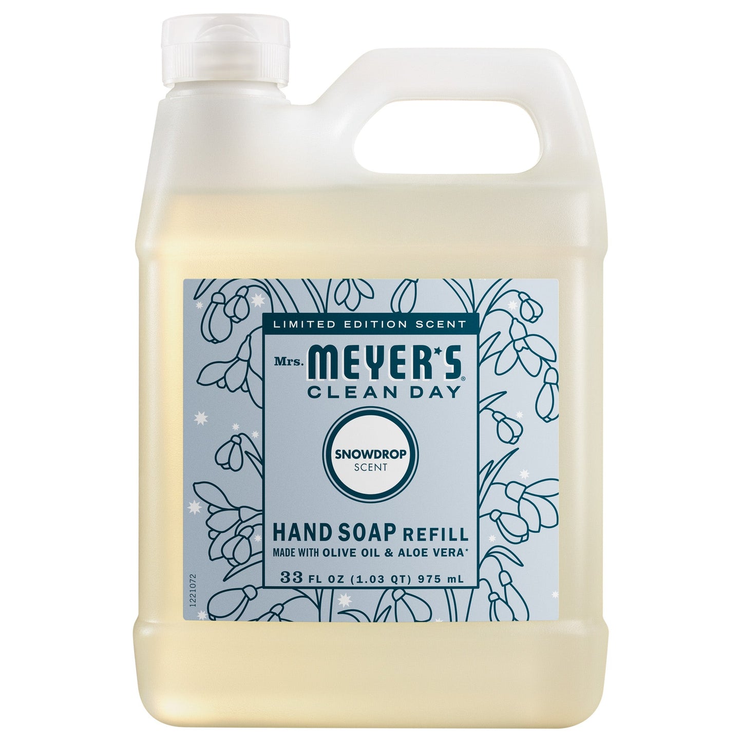 Mrs. Meyers Snowdrop Liquid Hand Soap Refill - for Hand Care