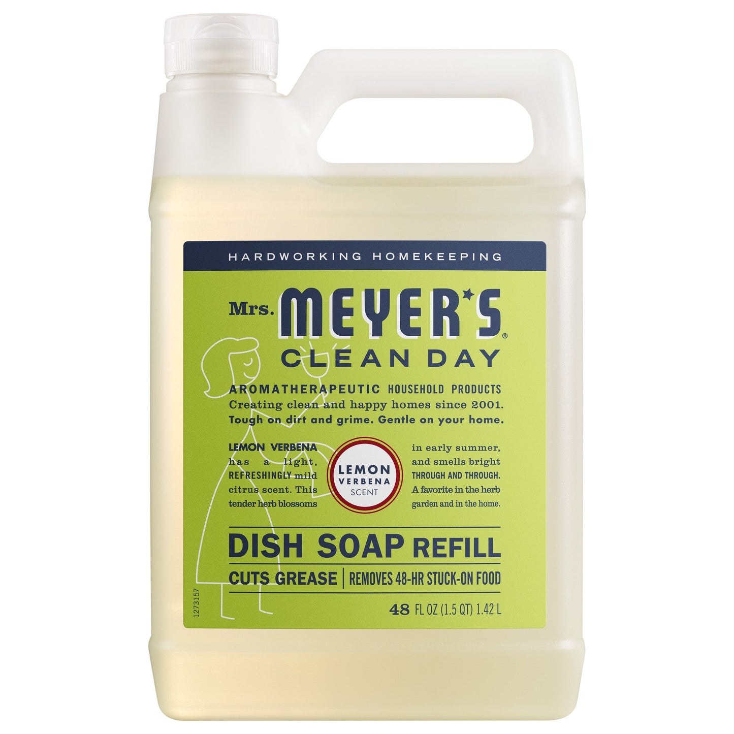 Mrs. Meyers Lemon Verbena Dish Soap Refill - for Dishwashing