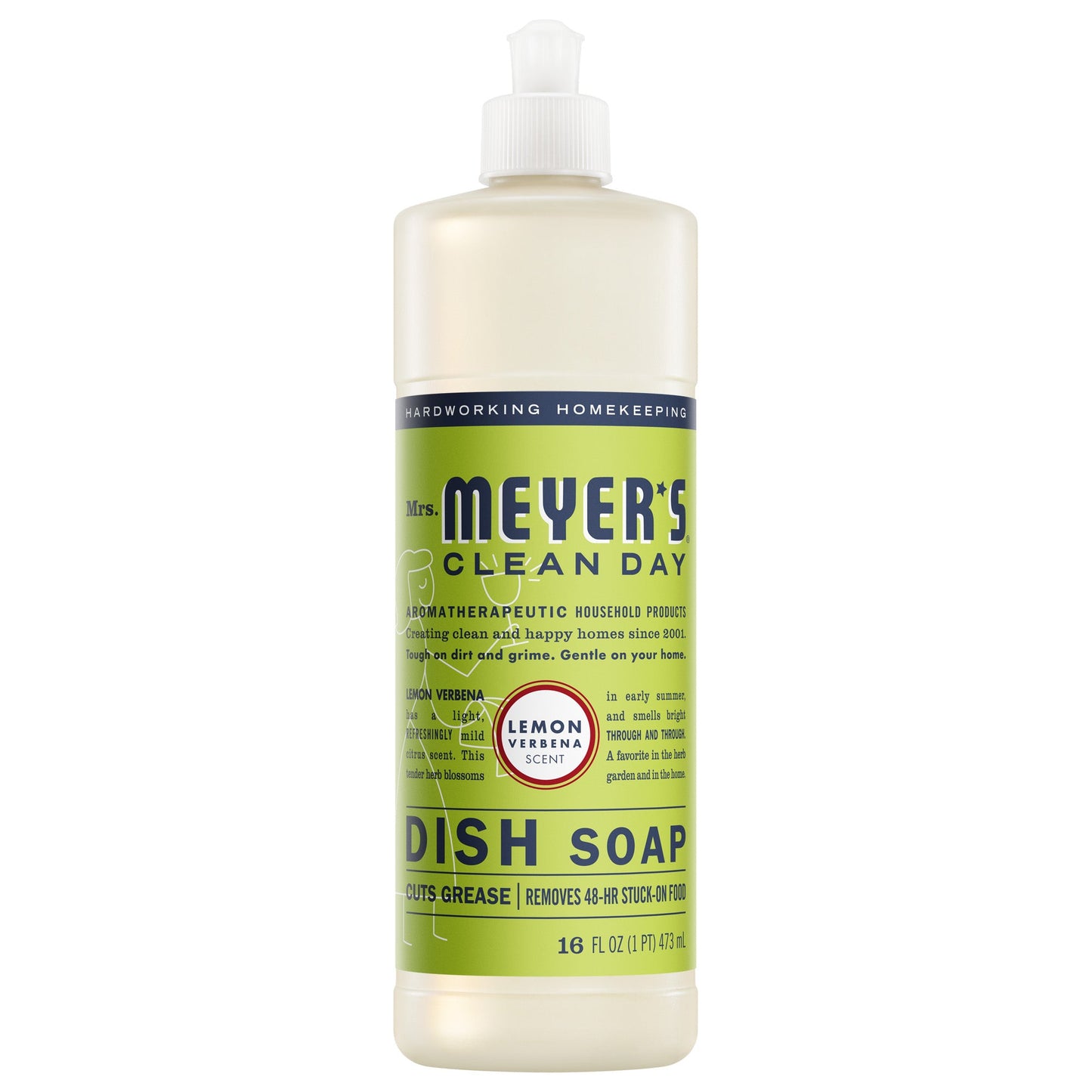 Mrs. Meyers Lemon Verbena Dish Soap - for Dishwashing