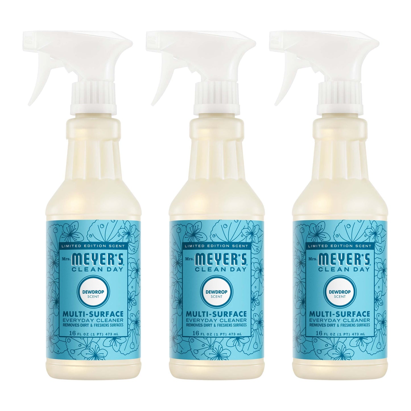Dewdrop Multi - Surface Everyday Cleaner 3 - count Bundle - for Coordinated Home Care