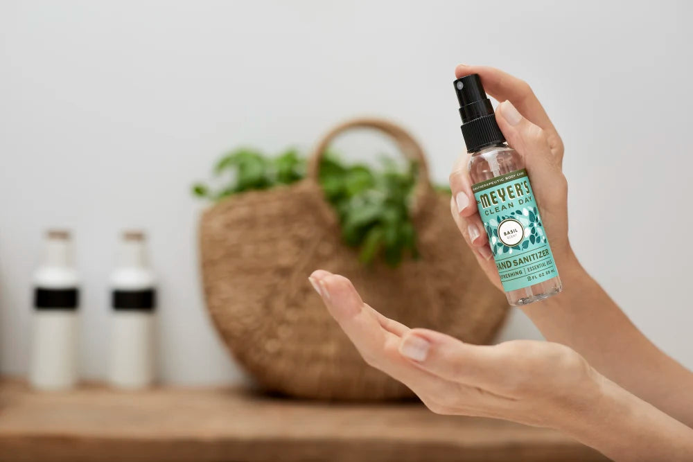 Mrs. Meyers Basil Hand Sanitizer - for Hand Care
