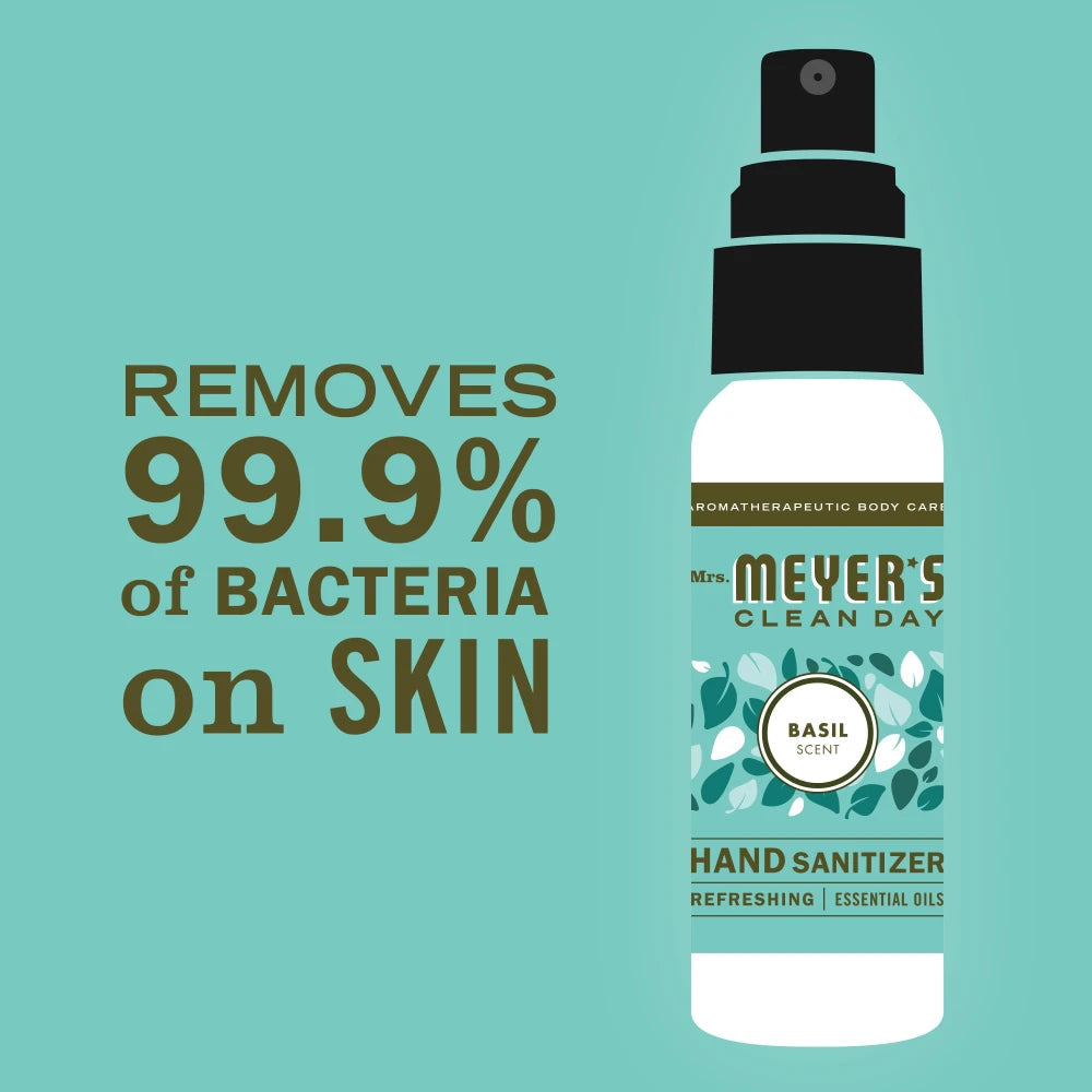 Mrs. Meyers Basil Hand Sanitizer - for Hand Care
