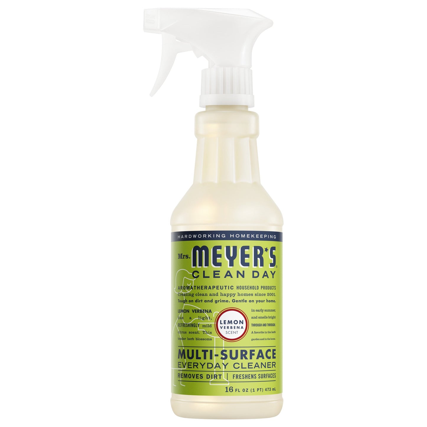 Mrs. Meyers Lemon Verbena Multi - Surface Everyday Cleaner - for Home Cleaning