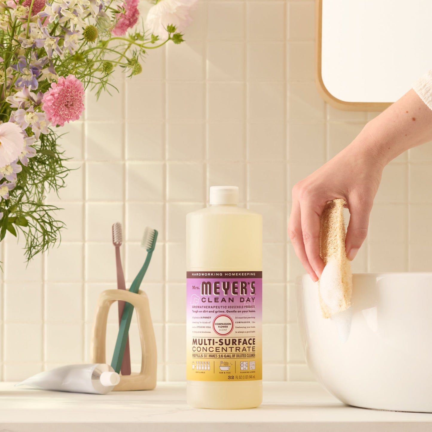 Compassion Flower Multi - Surface Concentrate - for Easy Refilling