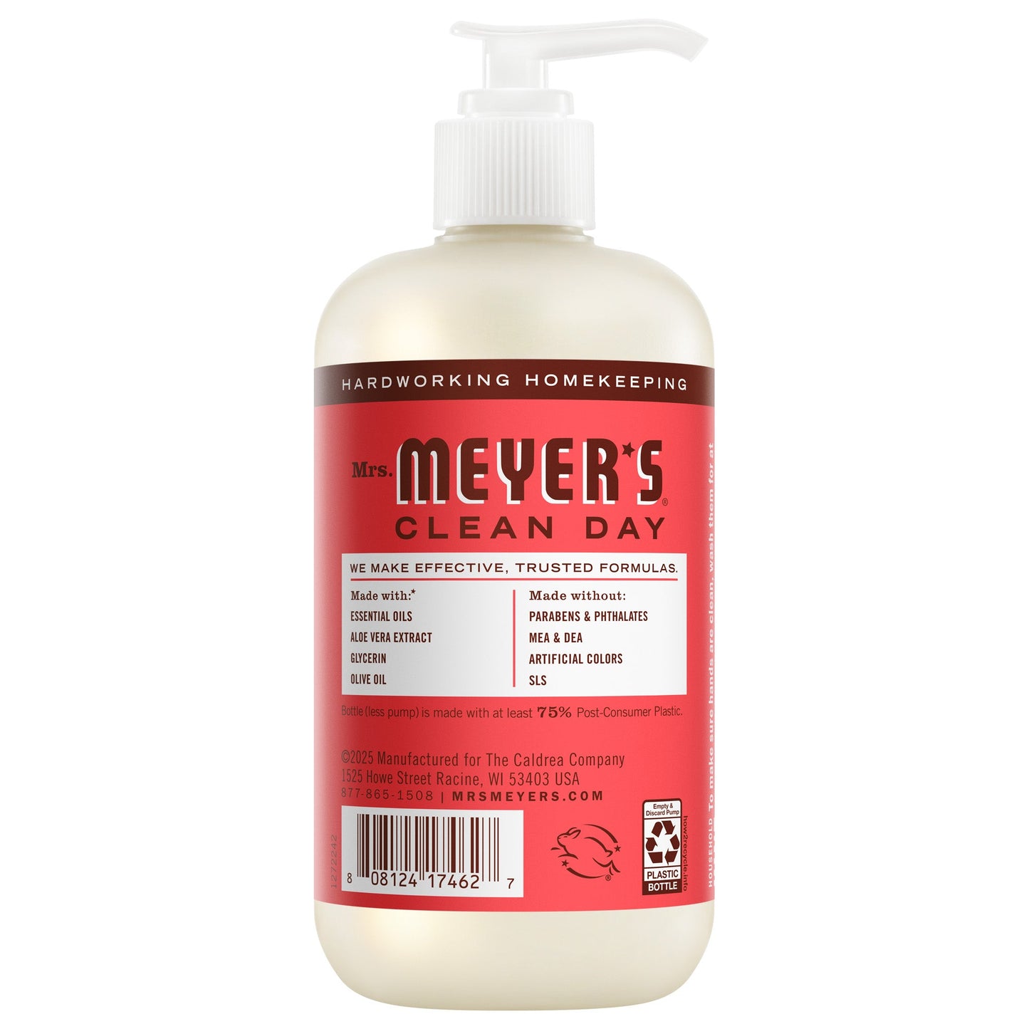 Mrs. Meyers Rhubarb Liquid Hand Soap - for Hand Care