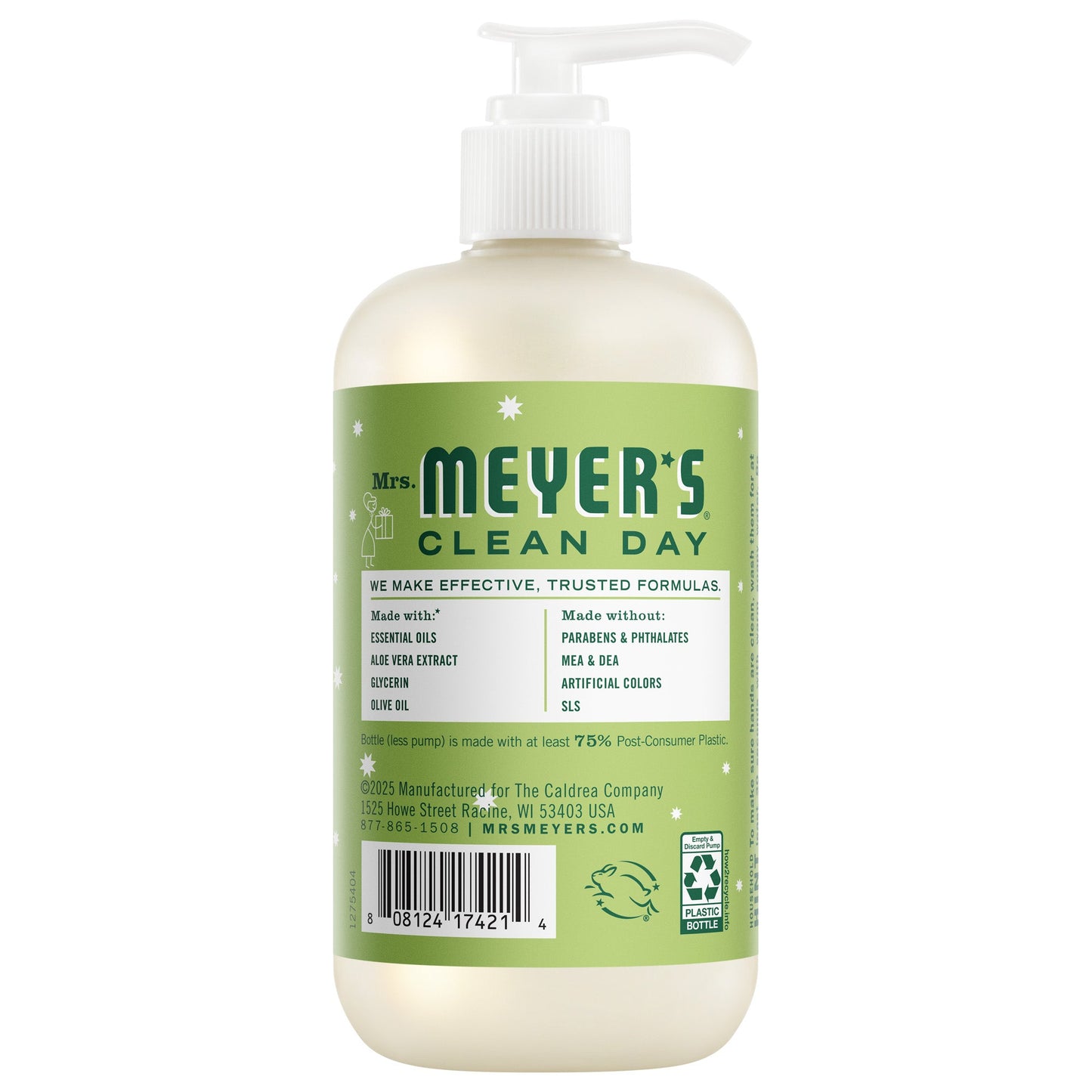 Mrs. Meyers Iowa Pine Liquid Hand Soap 3 - count Bundle - for Hand Care