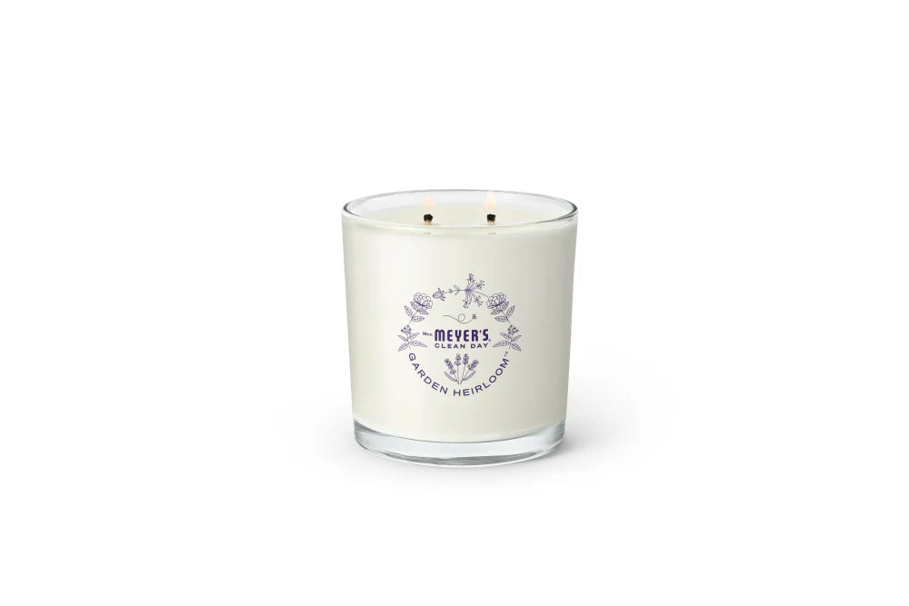 Mrs. Meyers Moonflower Garden Heirloom Candle - for Home Fragrance