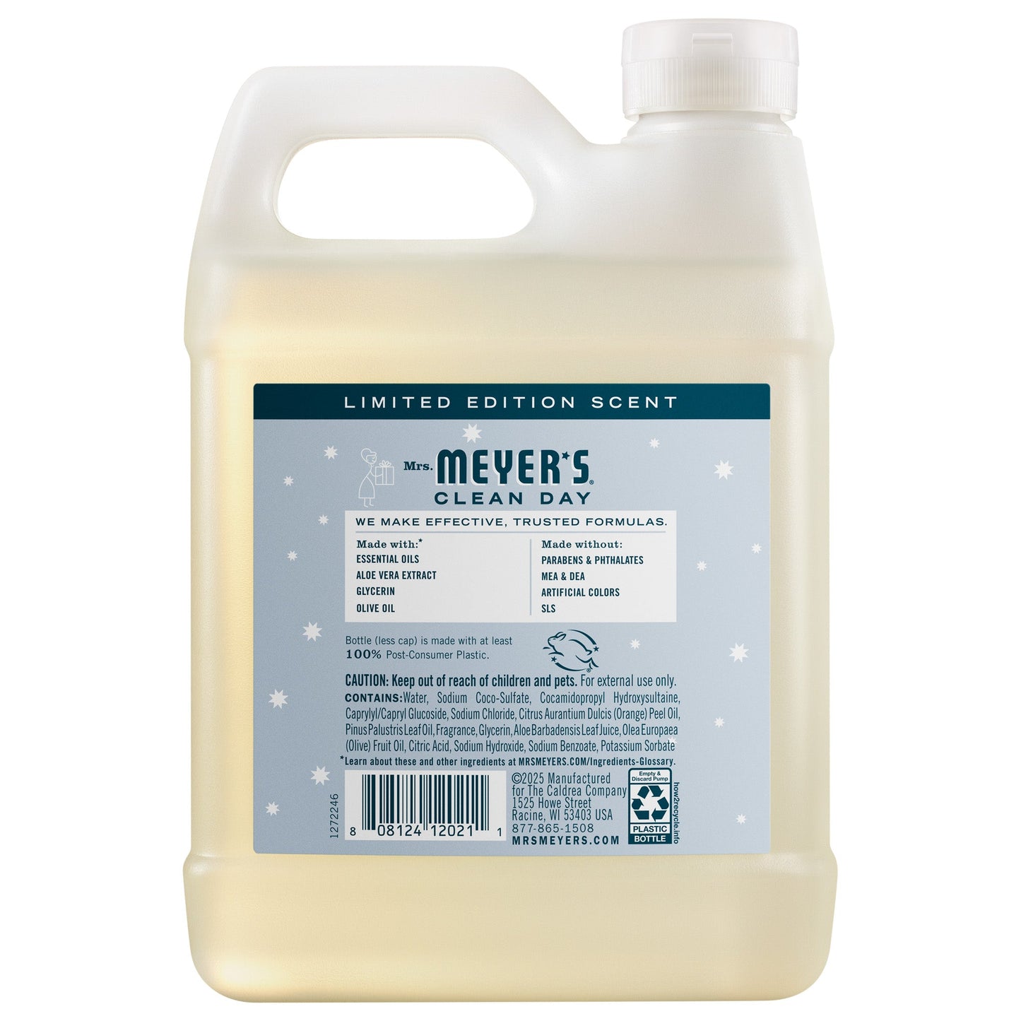 Mrs. Meyers Snowdrop Liquid Hand Soap Refill - for Hand Care