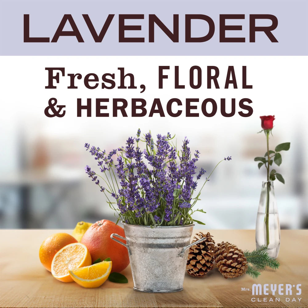 Mrs. Meyers Lavender Probiotic Multi - Surface Concentrate - for Easy Refilling