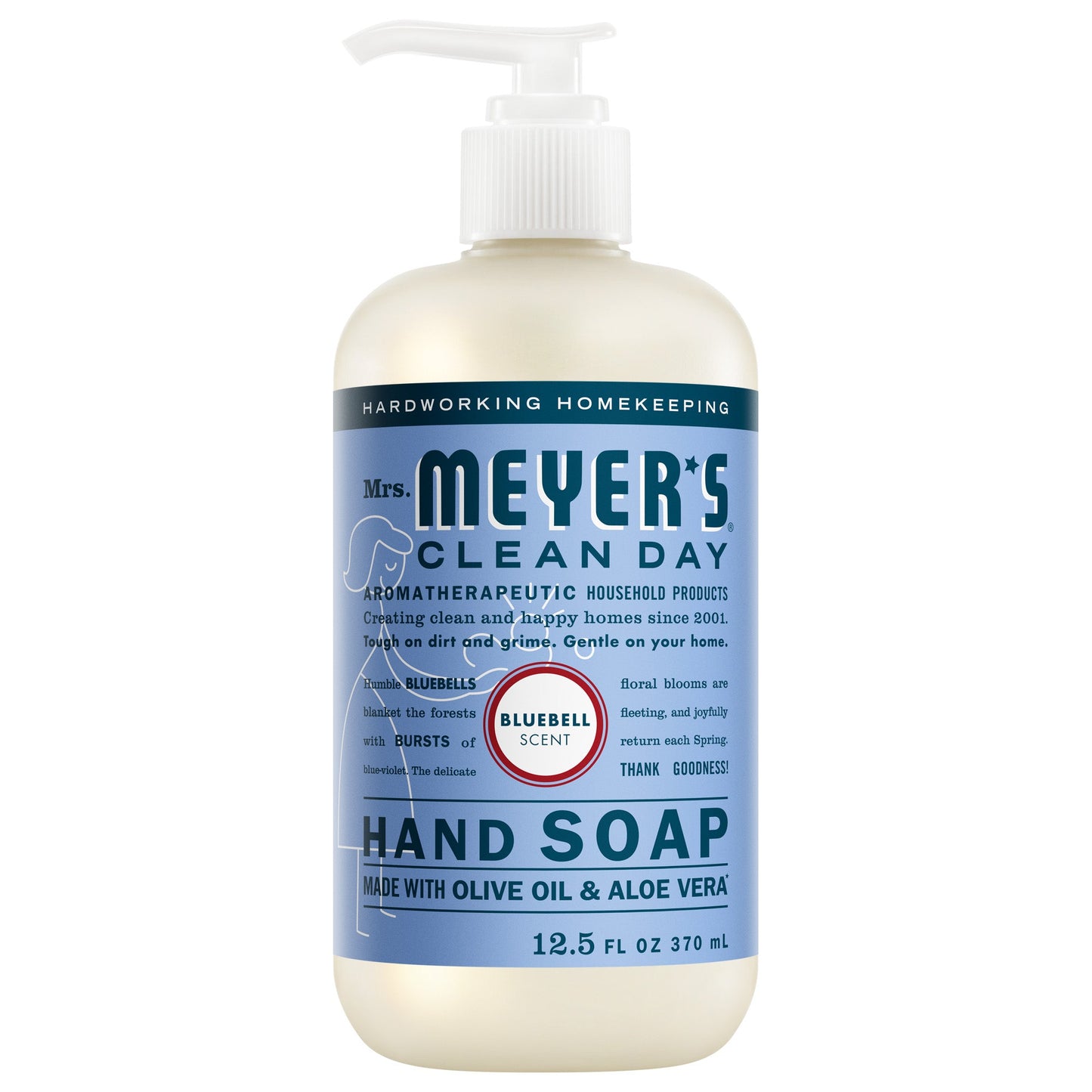Mrs. Meyers Bluebell Liquid Hand Soap - for Hand Care