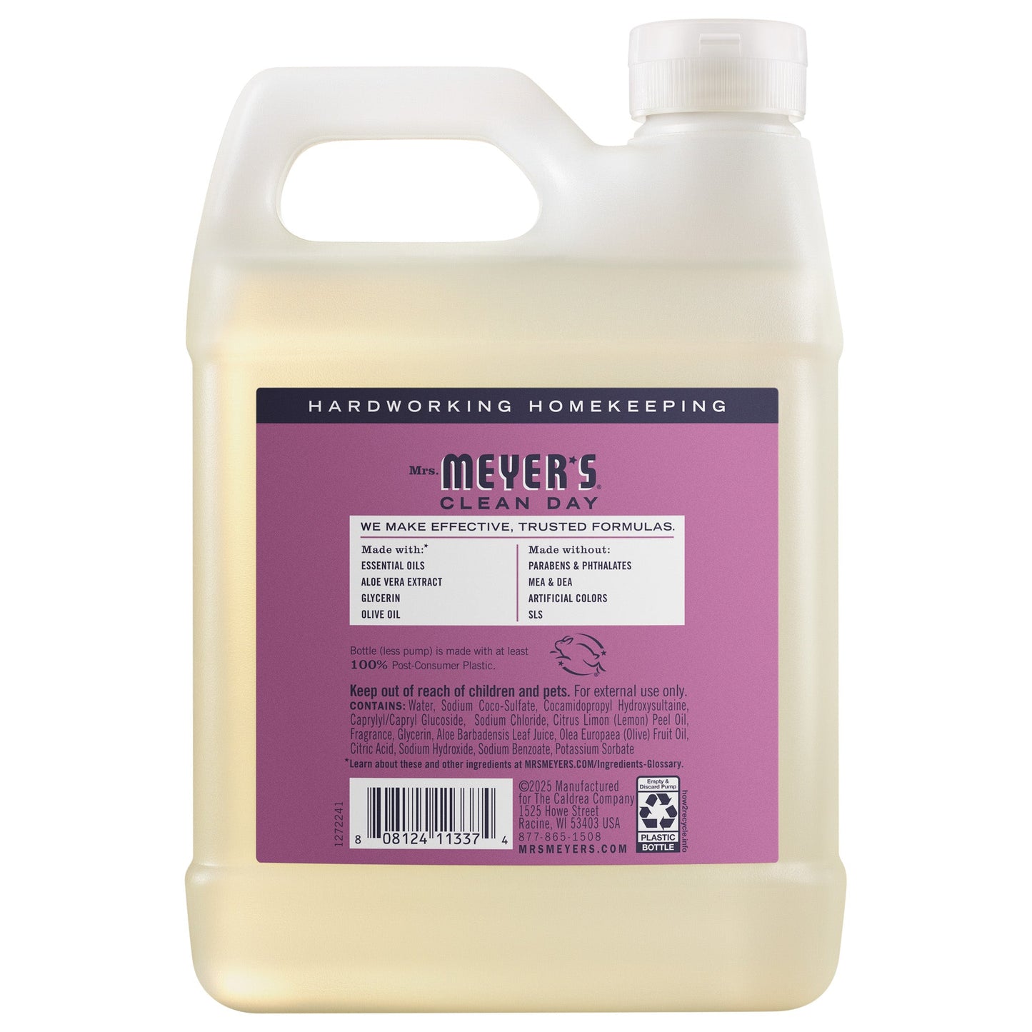 Mrs. Meyers Plum Berry Liquid Hand Soap Refill - for Hand Care